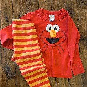 Hanna Anderson Elmo Pajama Set